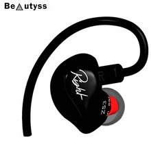 Beautyss KZ In Ear Oortelefoon Stereo Headset Noise Cancelling Vervangen Draad HIFI Oordopjes Ondersteuning groothandel Met Microfoon(China)