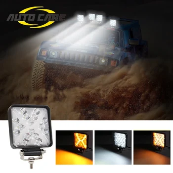 

Car Light LED Work Light Yellow White Mixed Light Flashing Function Dome Light Strip Light Roof Auxiliary Spotlight Headlight