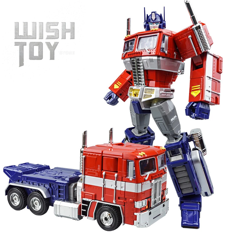 US $70.73 Wj Transformation Robot G1 Mpp10 Masterpiece Mpp10 Alloy 33cm Trailer Truck Container Op Commander Ko Action Figure Model Toys
