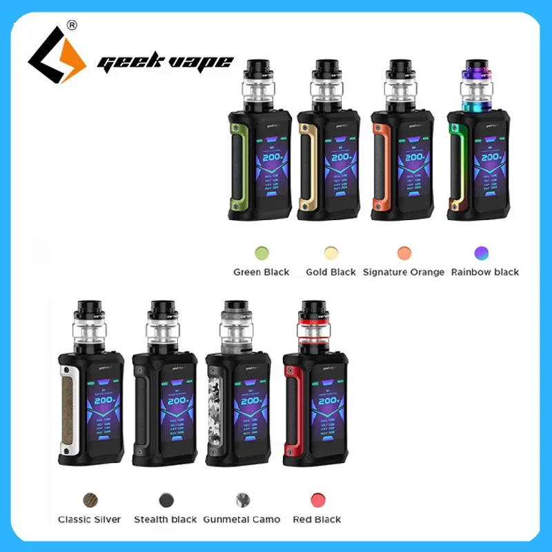 Новейший набор для вейпа Geekvape Aegis x vape 100 Вт электронная сигарета aegis legend mod &amp zeus sub