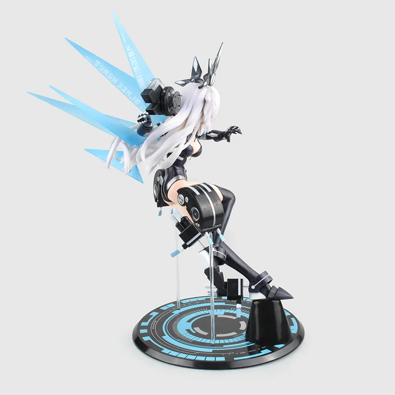 11 ''аниме Hyperdimension Neptunia Choujigen игра Neptune Noire черное сердце 1/7 весы ПВХ фигурка Коллекция Модель игрушки новинка