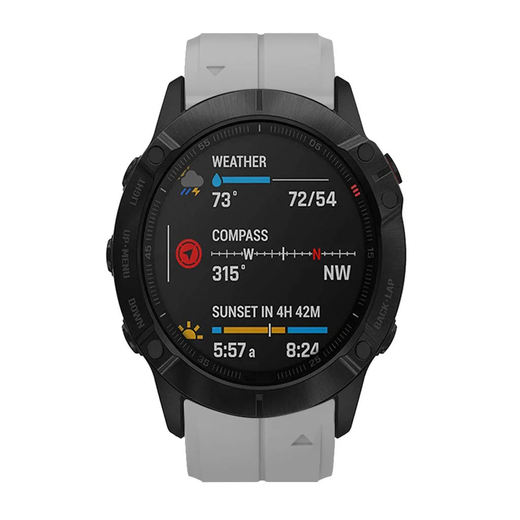 Ouhaobin 26 мм 22 мм 20 мм ремешок для часов Силиконовый браслет для garmin fenix 6 Смарт-часы быстросъемный ремешок для Fenix 6XPro 909#2
