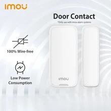 Dahua imou-sistema de alarma de seguridad para el hogar, Detector de Sensor magnético inalámbrico inteligente de 433MHz para puerta y ventana, batería no incluida
