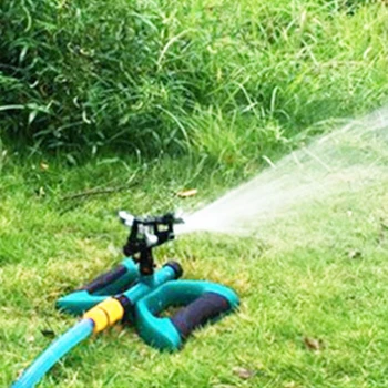 

ABS 360 Degree Rotating Irrigation System Portable Water Sprinkler Home Garden Lawn Multifunctional Butterfly Plate Rocker Arm
