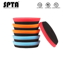 SPTA Composto Tamponi per Lucidatura per 5 pollici Lucidatore Buffer Lucidatura Set Pad Per DA / RO A Doppia azione Lucidatrice Auto levigatrice-Selezionare Il Colore