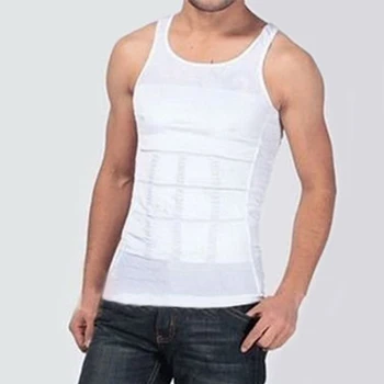 

Outdoor Sports Slimming Soft Solid U Collar Spandex Gym Sleeveless Yoga Inner Men Vest