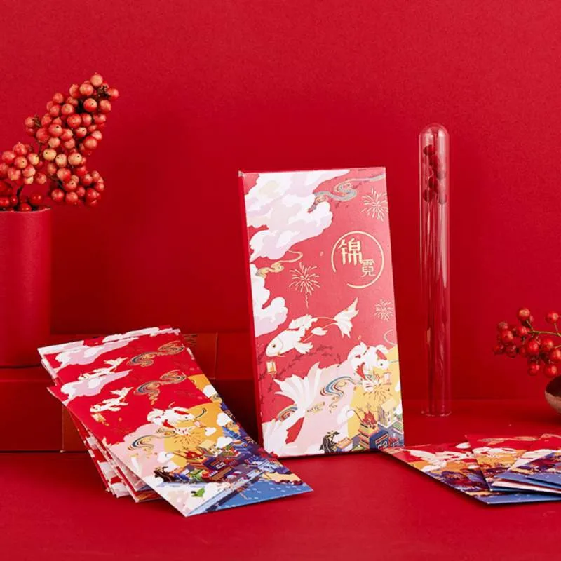 

Chinese New Year Luck Fortune Red Packet Hong Bao For Spring Festival Baby Born Red Pocket Bag