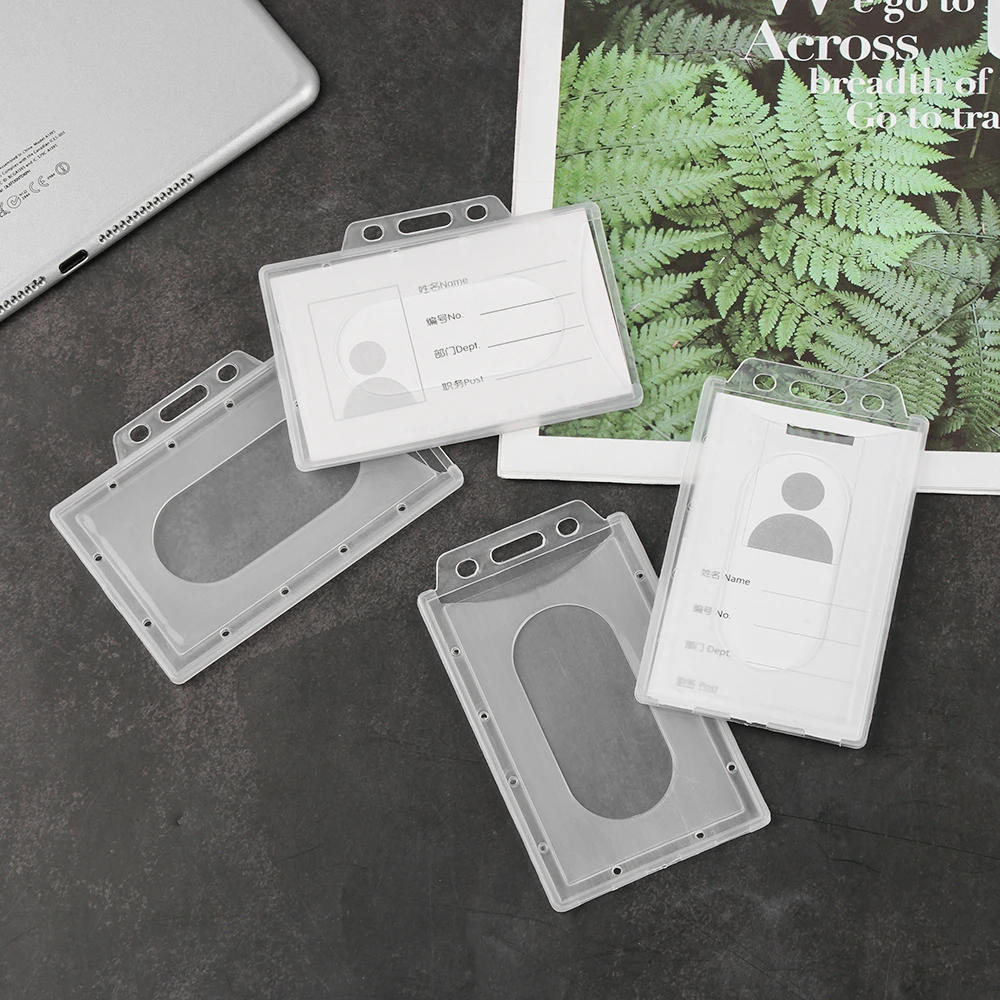 Enclosed Id Card Holder