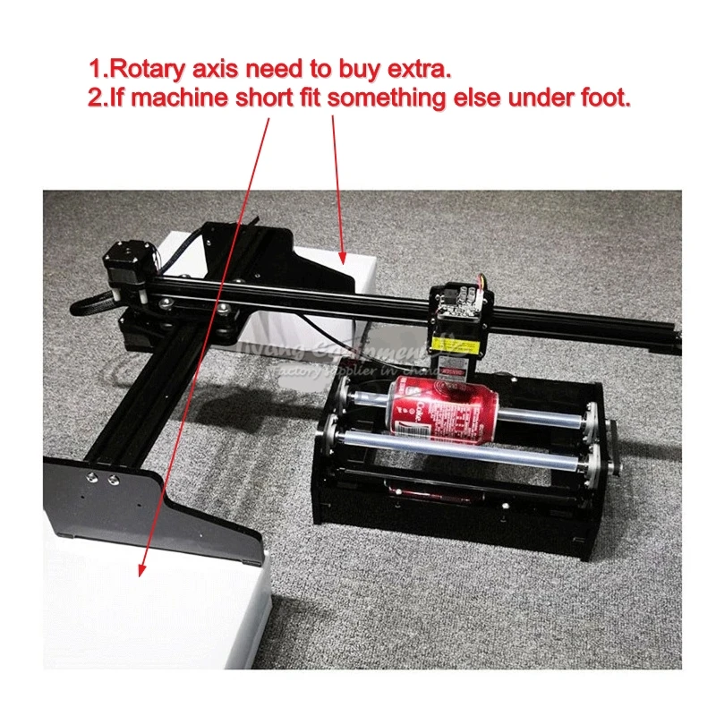 Diy ly drawbot Робо-рука, записывающая cnc лазерная гравировка, маркировочная машина 2417 Рабочий стол 500 МВт 1000 мВт 2,5 Вт 5,5 Вт 10 Вт с вращающейся осью