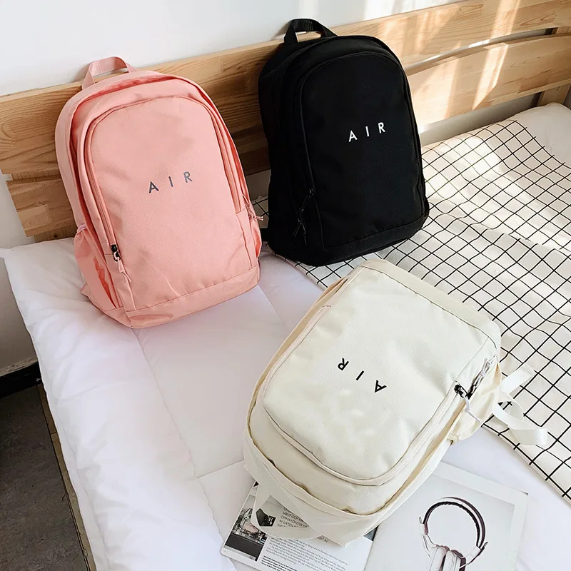 

New Style NK Men And Women Celebrity Style Lightweight Large Capacity Backpack Schoolbag Casual Gymnastic Valise