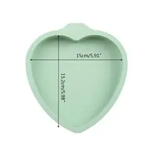 4 шт. в форме сердца силиконовые формы для торта мусс противень для выпечки помадка шоколадный инструмент для декорирования, Сделай Сам аксессуары