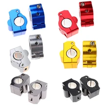 22-28 мм Универсальный Fat руль ATV велосипед Мотоцикл Мотокросс алюминиевый сплав ручка бар стояки Коническое Крепление зажим 6,7x3,4x5,2 см