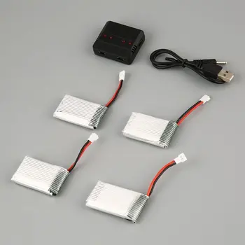 

High Quality Lipo Battery Standard Charger Sets+ 4pcs 3.7V 850mAh Battery for Syma X5C X5C X5SC X5SW Drone Toys Hot Promotion