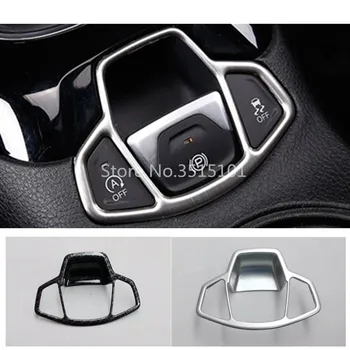 

Car Stick Cover Armrest Handrail Trim Frame Lamp Electronic Handbrake Parking Brake 1pcs For Jeep Compass 2017 2018 2019 2020