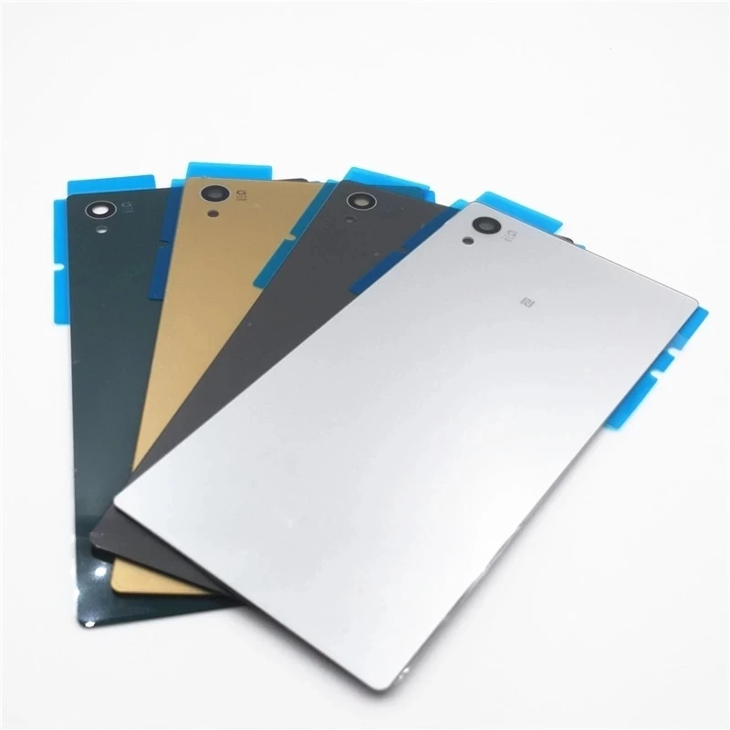 10Pcs/Lot For Sony Xperia Z5 E6603 E6633 E6653 E6683 Rear Glass Battery Cover Back Door Housing Replacement + NFC Antenna | Мобильные