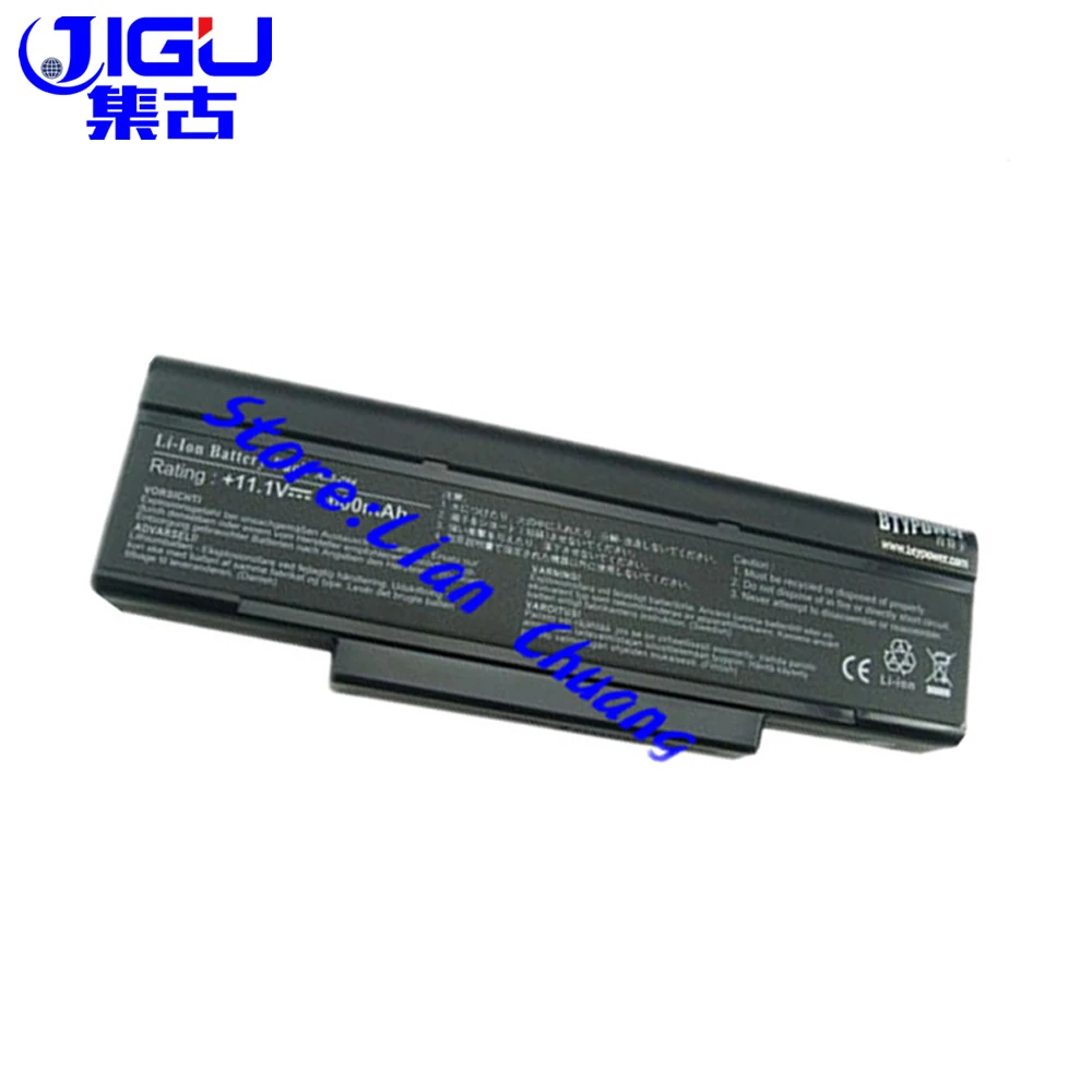 JIGU Бесплатная доставка 6600mAh Запасной Аккумулятор для ноутбука ASUS A9 F2 F3S SQU 528 Z53 Z A32