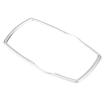 

Car Button Frame for BMW 1/3/4/5/7 Series X1 X3 X4 X5 X6 , Car Interior Multimedia Buttons Cover Trim Frame Decoration Silver