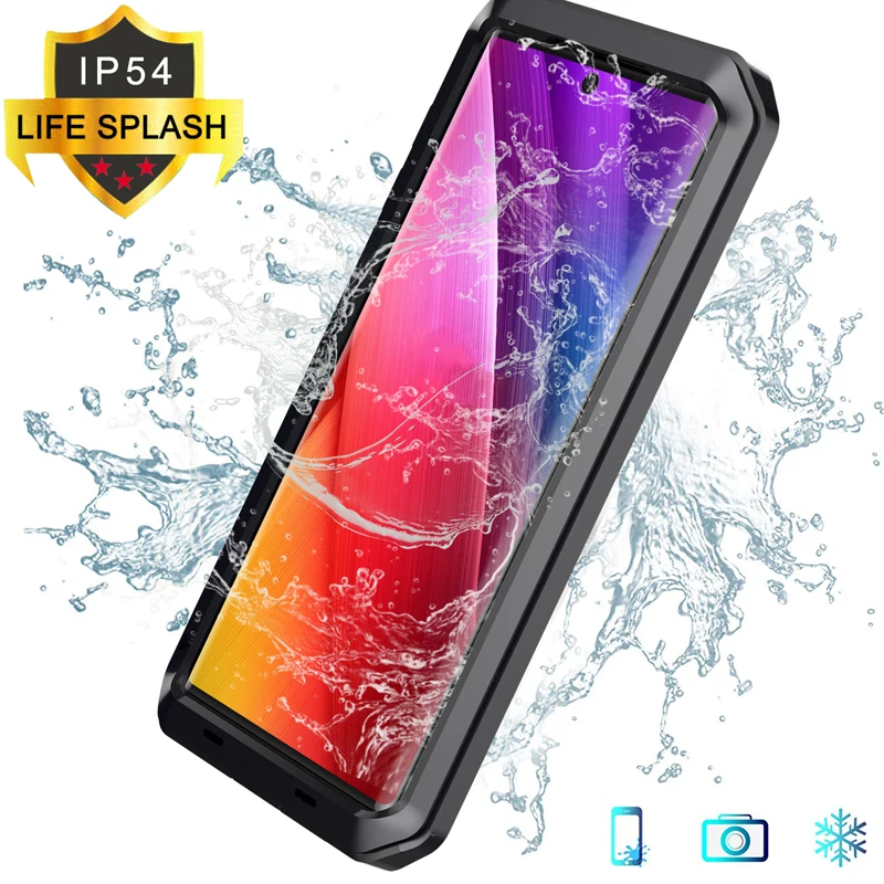 Металлический чехол для Samsung Galaxy S 5 E 6 6e 6plus 7 e 8 9 9plus 20 10e 10 plus note чехлы телефонов из