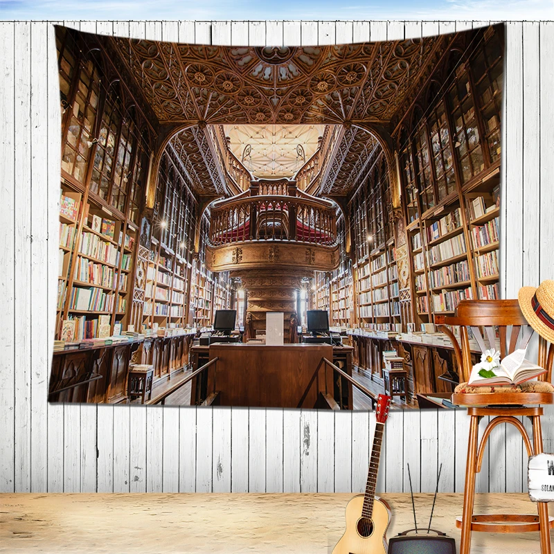 

Books Mandala Tapestry Wall Hanging Wall Tapestry Blanket Farmhouse Decor 100% Polyester Beach Mat Yoga Shawl