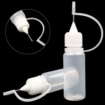 

20pcs 3ml 5ml 10ml 15ml 30ml 50ml Plastic Squeezable Drop Bottle Metal Dropper Needle Tip Liquid Cig Oil E juice Fill container