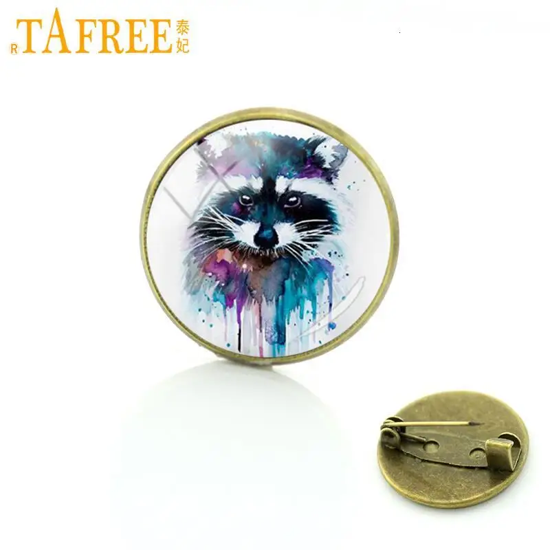TAFREE,, Милая брошь в виде животных, мопс, собака, милый кролик, волк, панда, Тоторо, значок для мальчиков и девочек, булавки, летняя Новинка, модное ювелирное изделие A526