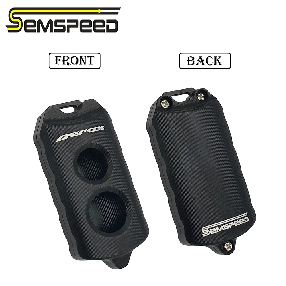 

SEMSPEED для YAMAHA NVX155 125 AEROX155 L155 L150 2015-2018 2019 2020 Мотоцикл 3D пульт дистанционного управления брелок чехол