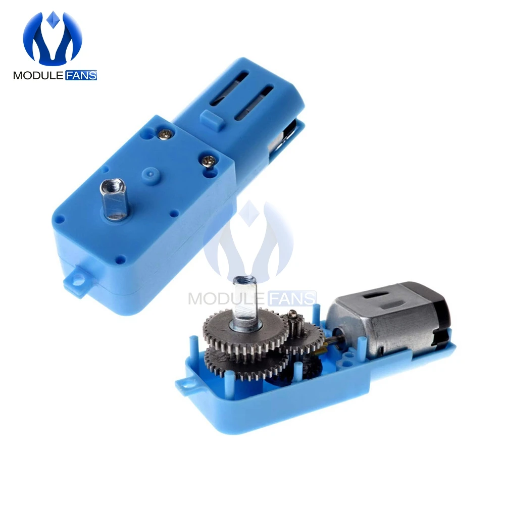 

Deceleration Ratio 1:90 Half/Full Metal Gear Robot Intelligent Vehicle Speed Reducer Motor Single Shaft Superior 10RPM