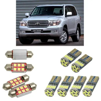 

Interior led Car lights For Toyota Land cruiser j15 2009+ car accessories boot light License Plate Light 10pc