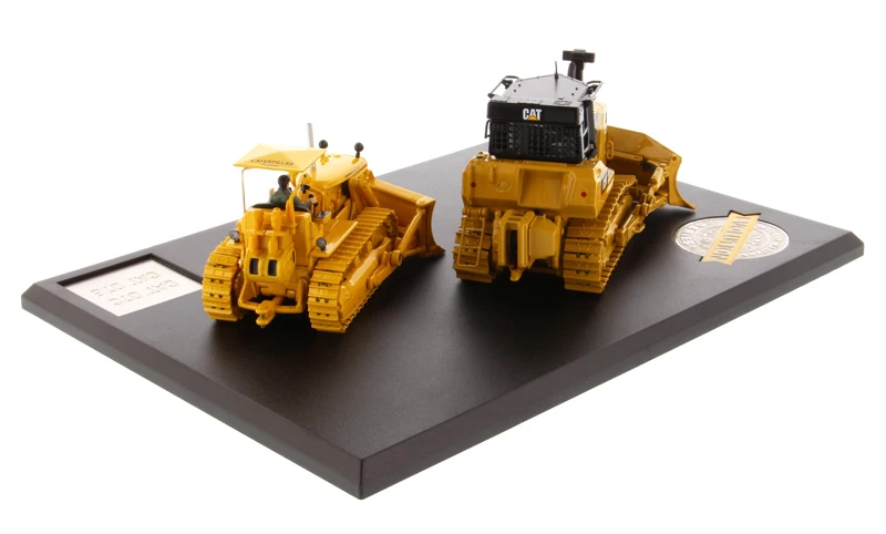 Семейный трактор 1:50 Cat D7 гусеничный (около 1955 1959) и D7E (ток) игрушка|shipping car to