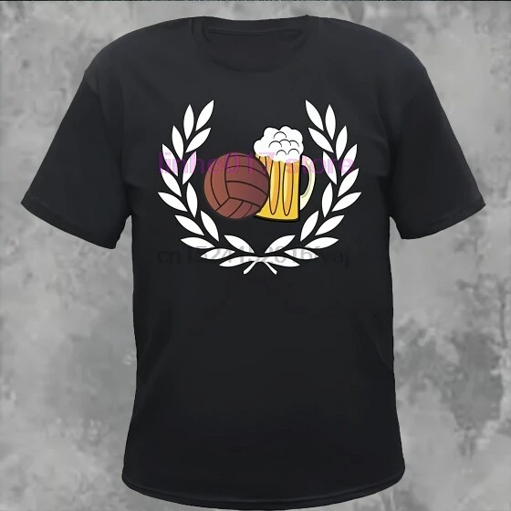 

Summer Casual Laurel Football Beer T shirt Ultras Football Fans Men Casual Cotton T Shirts