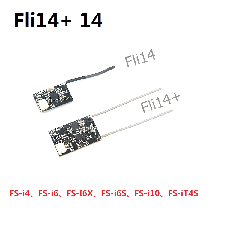 FlySky совместимый I6s / I6x приемник Fli14 + 14 канал OSD RSSI Выход на дальние расстояния |