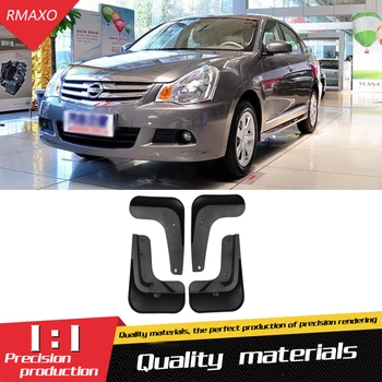 

For Nissan Sentra 2005-2011 Mudflaps Splash Guards Front With the color and rear Mud Flap Mudguards Fender Modified special