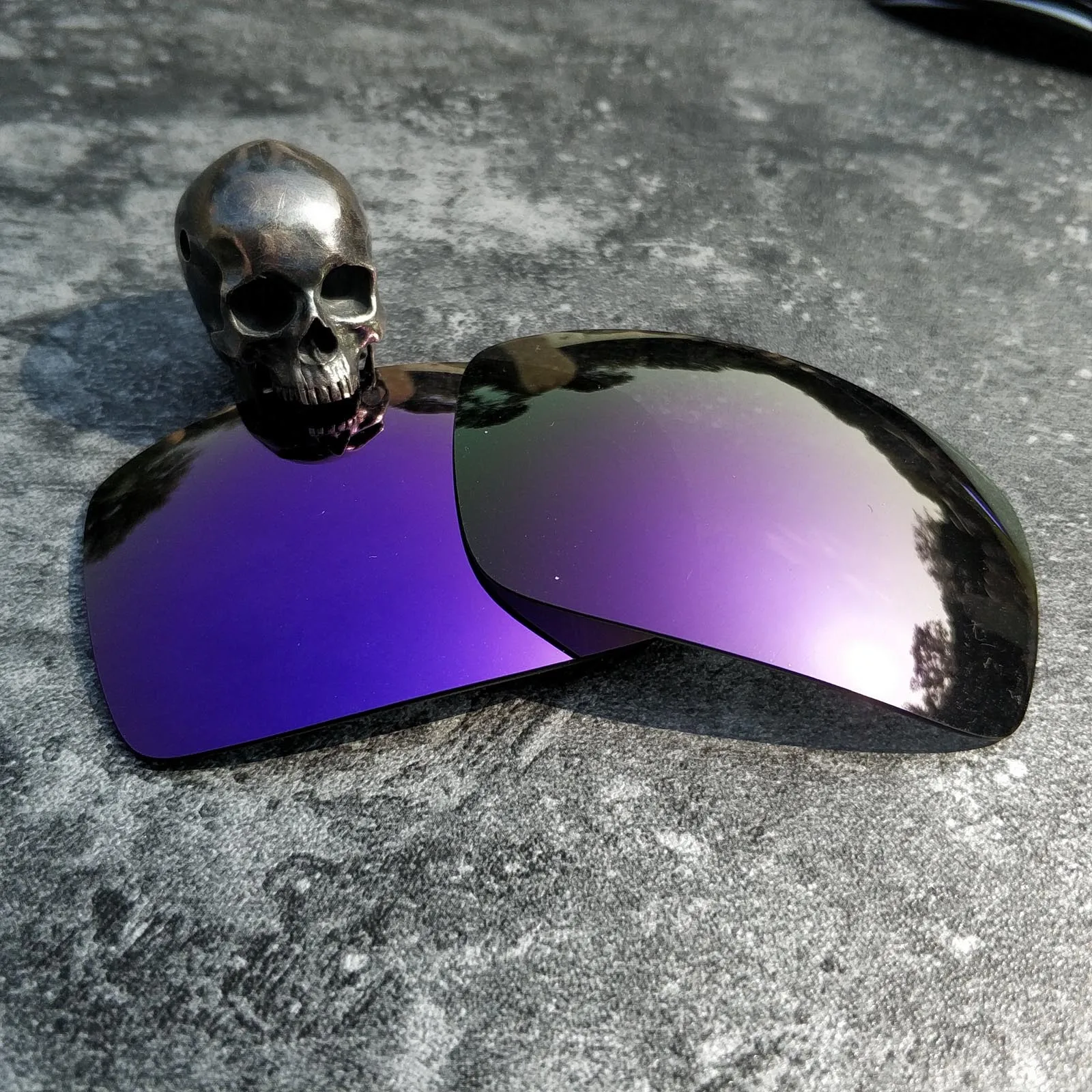 Firtox истинные поляризованные улучшенные Сменные линзы для солнцезащитных очков-солнцезащитных очков Окли гаскан(только линзы)-несколько вариантов - Цвет линз: Purple