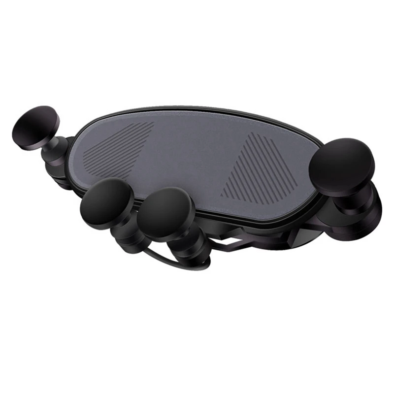 Universal Car Phone Holder GPS Stand Gravity Stand For Phone in Car Stand Deformable Car Auto Mobile Phone Bracket - Цвет: GY
