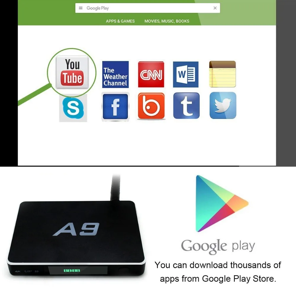 Amlogic S905X Android 6,0 ТВ приставка поддержка Netflix IP tv подписка YouTube wifi 2 ГБ 8 ГБ H.265 Мини Android приставка
