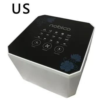 

Mini Air Purifier With True HEPA Filter Negative Ion Generator Desktop Air Ionizer Compact Air Cleaner Double Air Outlet 3 Level