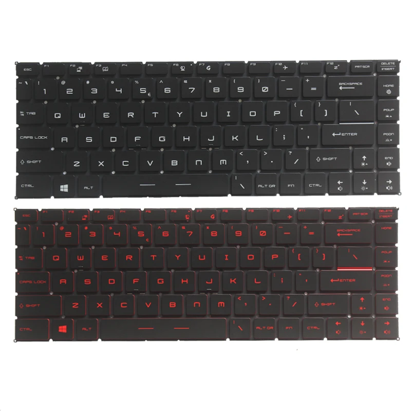 Ноутбук MSI GS65 GS65VR MS-16Q1 GF63 8RC 8RD MS-16R1 MS-16R4 GF65 Thin 9SD 9SE 10SD MS-16W1 с подсветкой | Компьютеры и