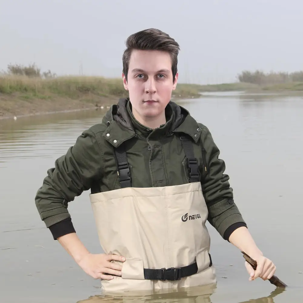 Neygu fly fishing chest Waders дышащие и водонепроницаемые непромокаемые штаны прикрепленные