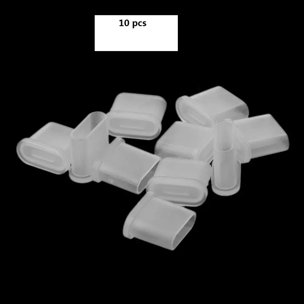 

10PCS Charging Cable Dust Plug Protector Cover Case Shell Type-C Male Port Charger Coat for Samsung Blackberry Huawei Xiaomi And