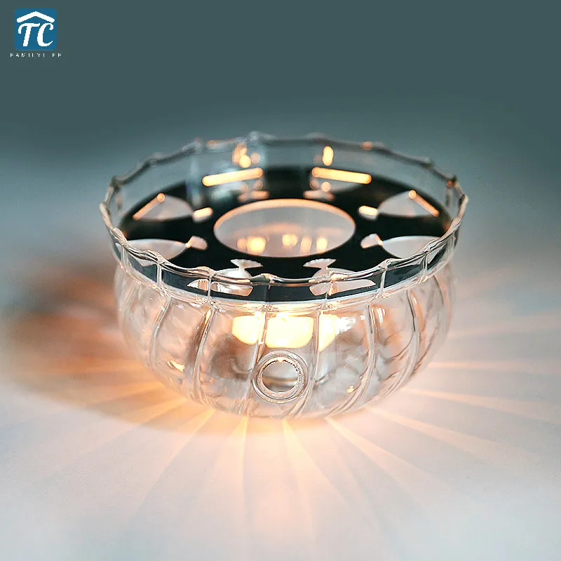 Heating Base Glass Teapot Warmer Coffee Water Scented Tea Heat-resisting Candle Holder Insulation Bases Portable | Дом и сад
