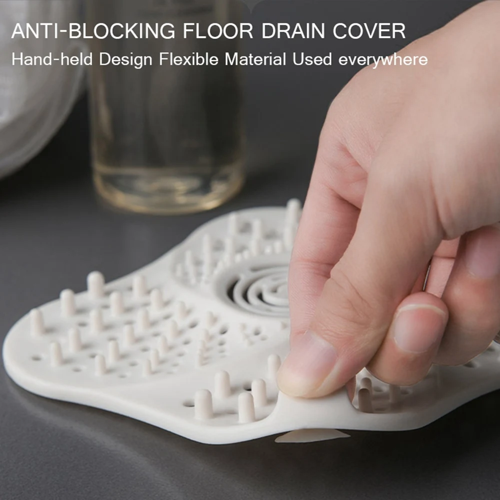 Anti-blocking Hair Catcher Hair Stopper Plug Trap Shower Floor Drain Covers Sink Strainer Filter Bathroom Kitchen Accessories sink filter sink strainer shower drain catcher hair drain catcher hair drain filter floor drain hair catcher drain hair catcher floor drain hair filter
