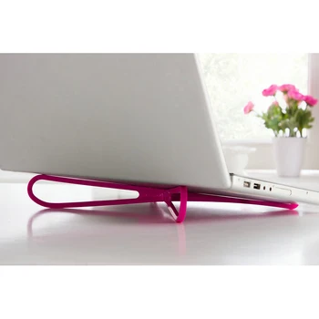 

1pc Portable Plastic Simple Laptop Notebook Cooling Cooler Stand Rack Holder Tool