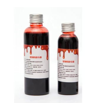 

Halloween Cos Ultra-realistic Fake Blood/simulation of Human Vampire Human Hematopoietic / Props Vomiting Edible Pulp Party