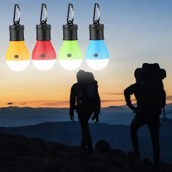 

Waterproof Outdoor LED Camping Light Portable Hanging 3LED Tent Lantern for Backpacking Camping Hiking Fishing Emergency Light