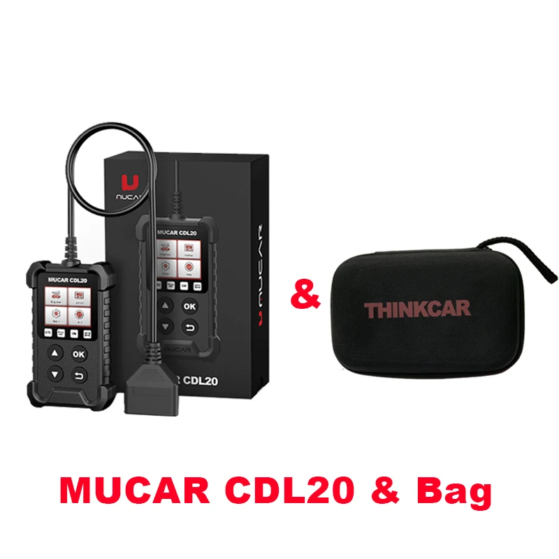 MUCAR CDL20 OBD2 Car Scanner OBD2 Auto Diagnostic Tool pk elm327 cr3001 Code Reader obd 2 Automotive Diagnosis Tool Dropshipping big car inspection equipment Code Readers & Scanning Tools