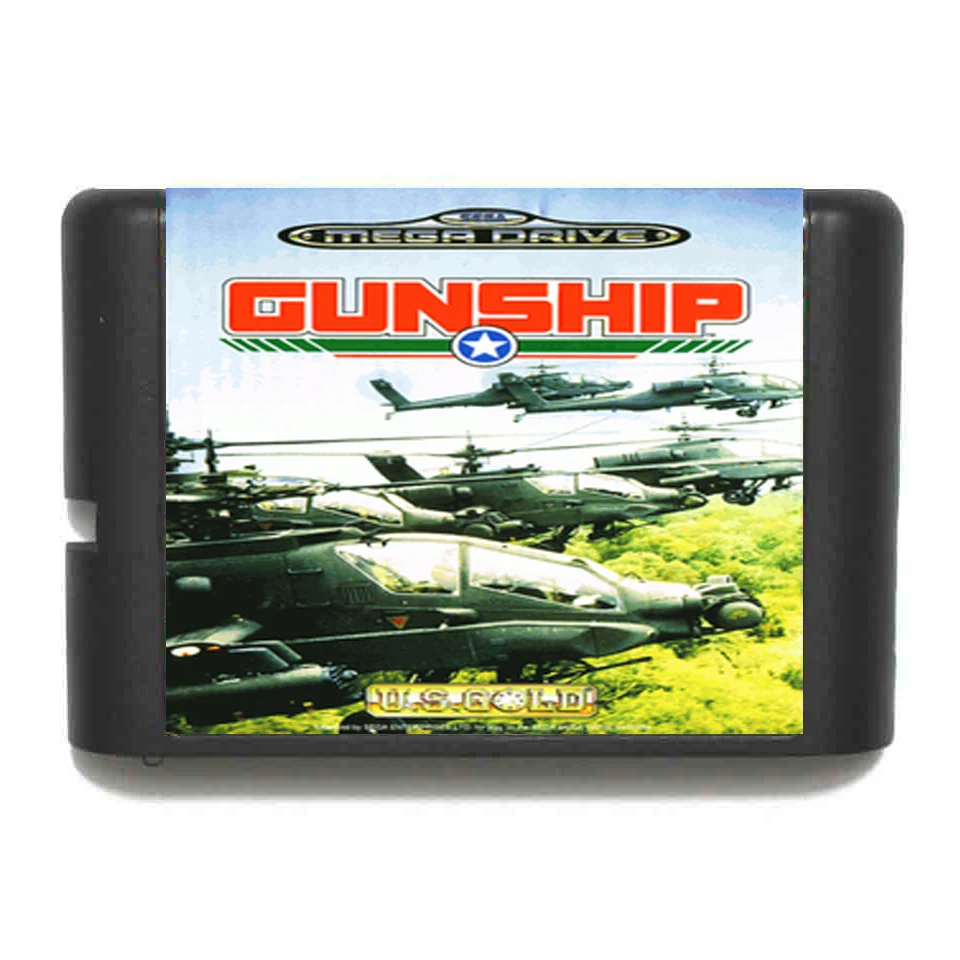 Пистолет доставка 16 бит MD карточная игра для Sega игры Mega Drive Genesis | Электроника