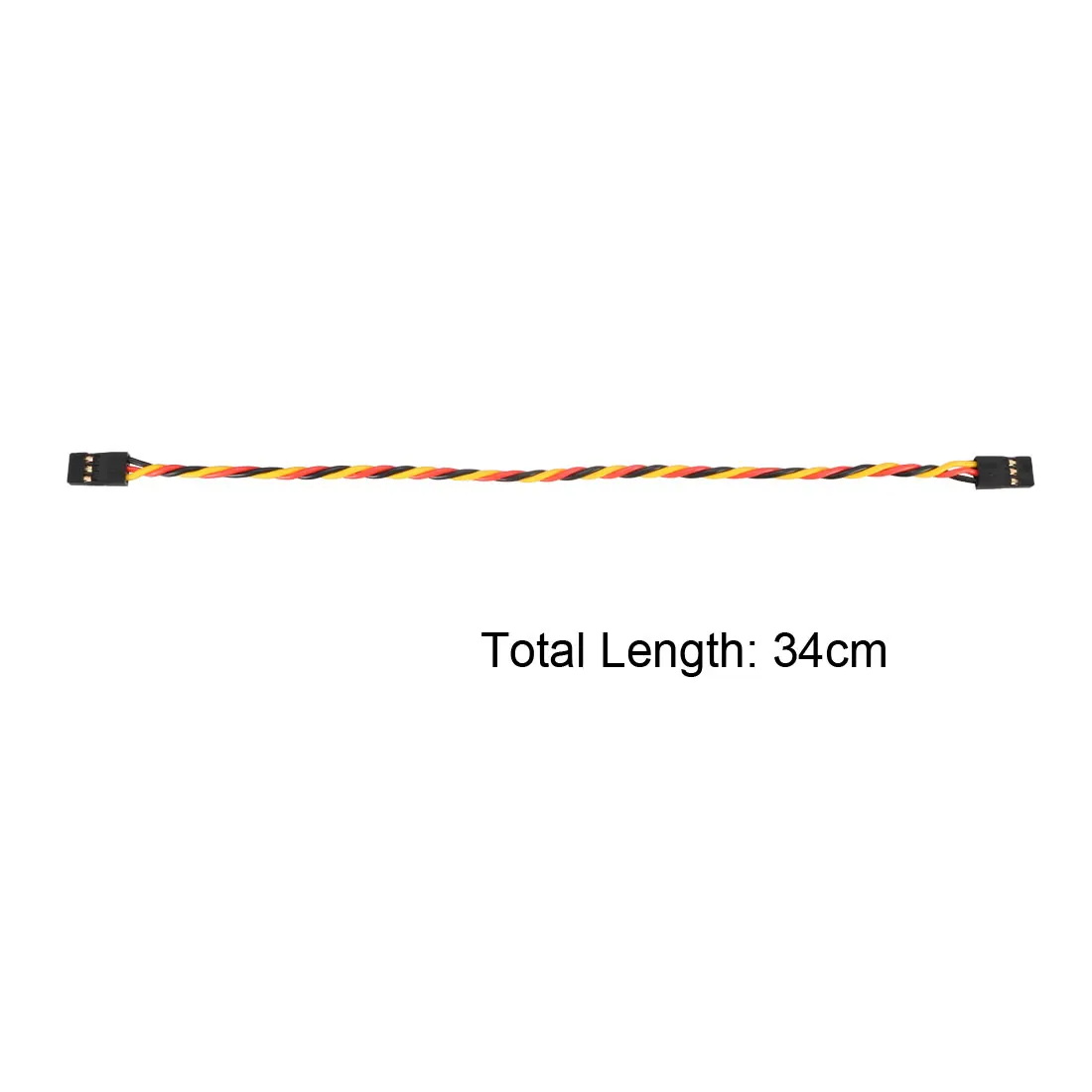 Uxcell 1/5/10 шт 3-контактный сервокабель-удлинитель Кабель Провод 22AWG 13,5-34 см M к M/M F RC Futaba JR анти-обратного 30/60 жилы провода