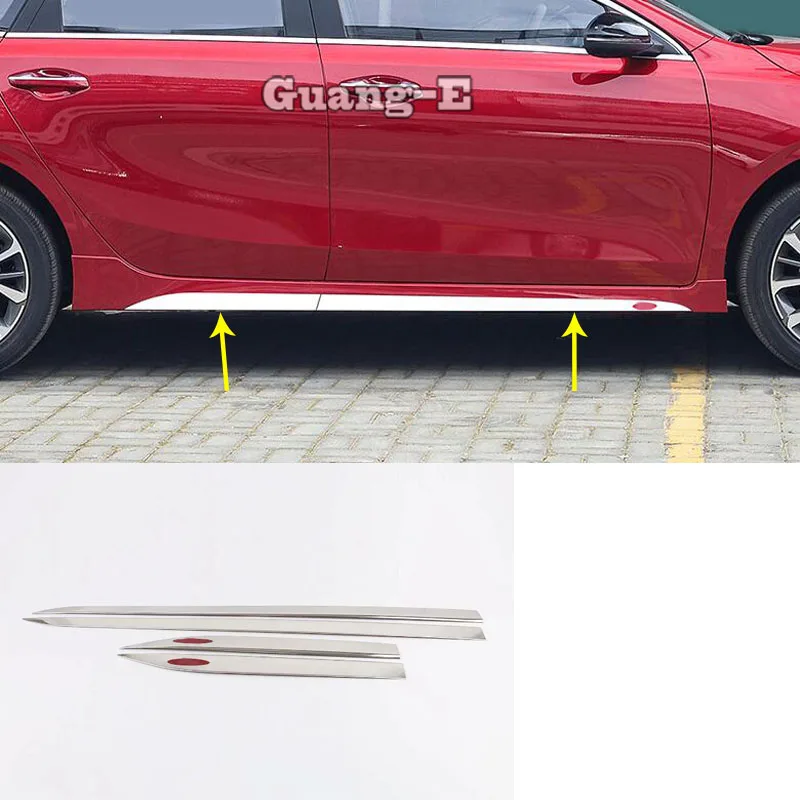 4 шт. крышка из нержавеющей стали для Kia K3 Forte Cerato 2019 2020|Хромирование| |