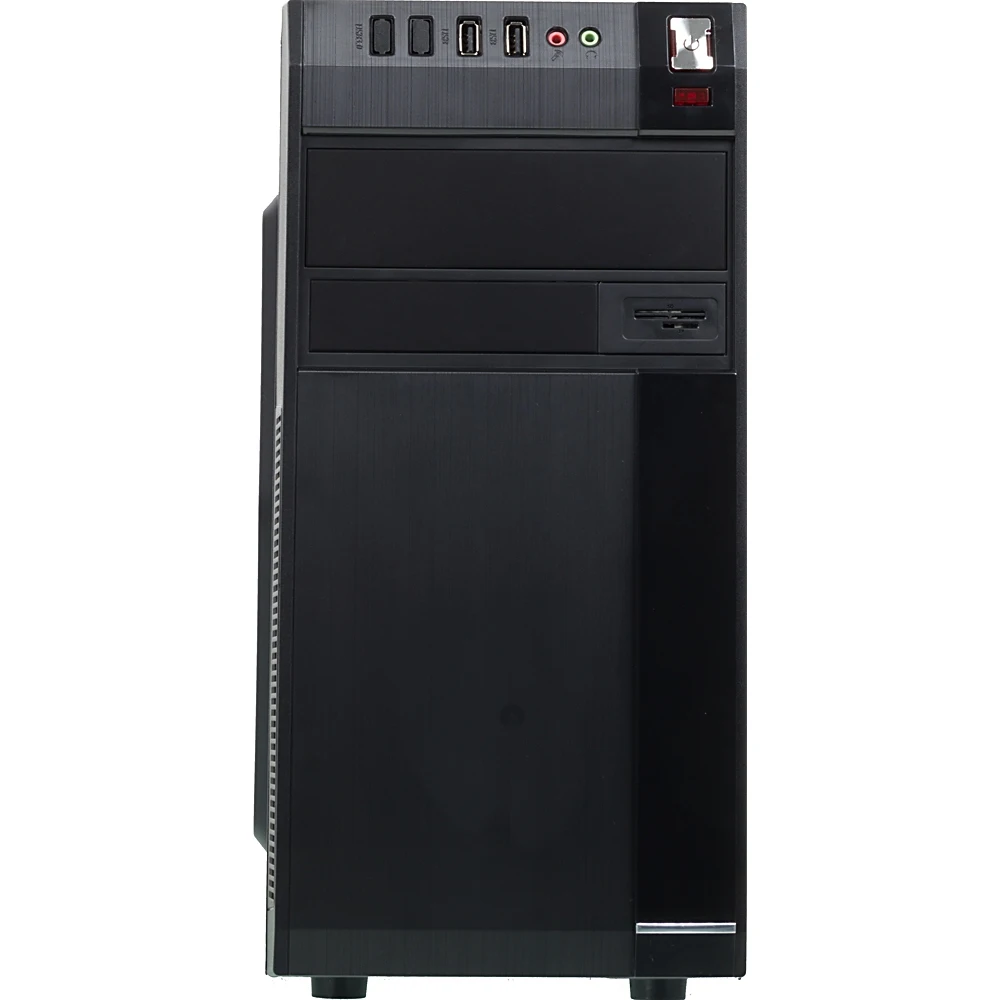 Корпус Formula FM-608 черный 450W mATX 2x120mm 2xUSB2.0 audio