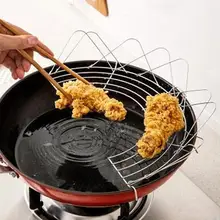 Нержавеющая сталь полукруг Паровая стойка сливной масляный фильтр стойка кухонные инструменты кухонные гаджеты